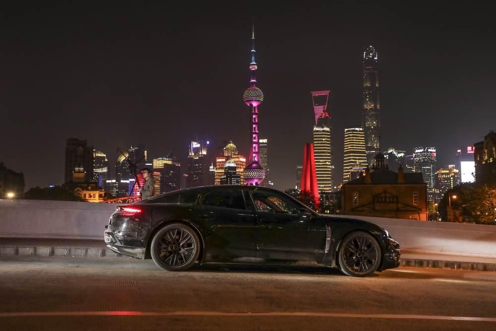  Porsche Taycan u Shangaju 