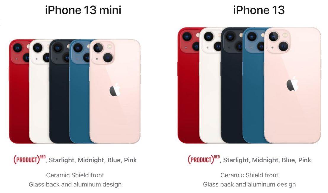  Apple iPhone 13 i iPhone 13 mini (14) 