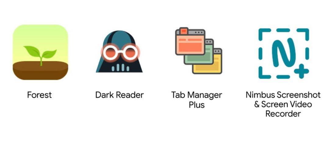  Forest, Dark Reader, Tab Manager Plus, Nimbus Screenshot & Screen Video Recorder.jpg 