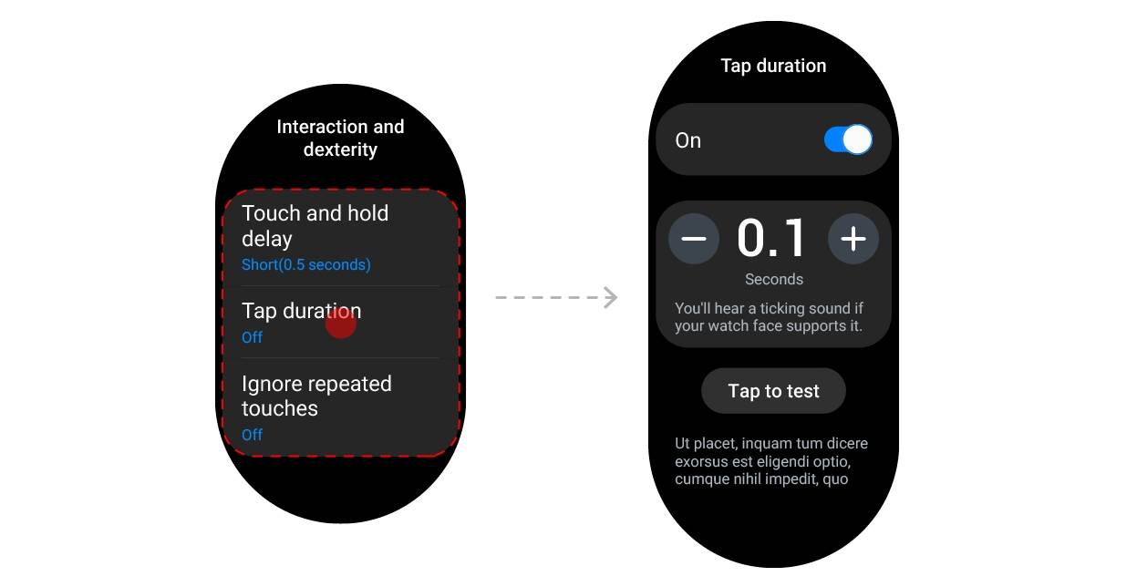  One UI Watch (8) Pristupačnost dodirnih unosa s opcijama interakcije i vještina.jpg 