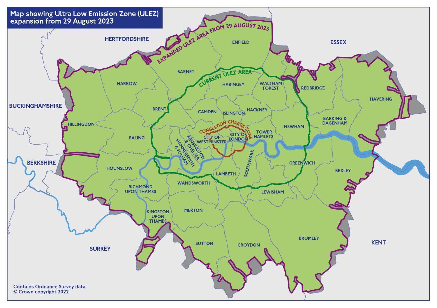  Ultra Low Emission Zone ULEZ London, Congestion Charge Zone.jpg 