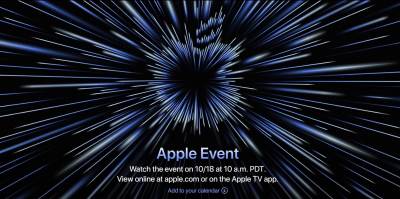 Apple event 18.10.2021 