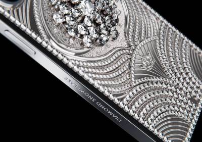 Apple iPhone 14 Pro Max Diamond Snowflake, Caviar International (1).jpg 