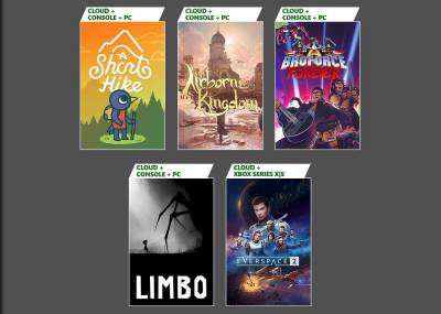 Xbox Game Pass Broforce Forever, Everspace 2, A Short Hike.jpg 